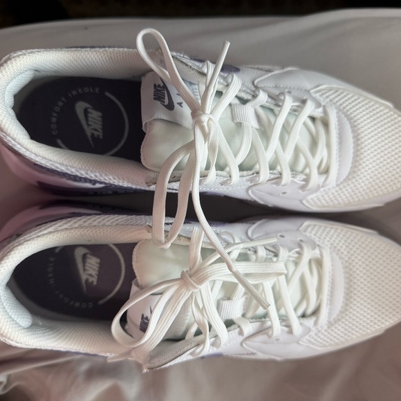 Nike Air Max White and Purple Sneakers - Picture 7 of 8